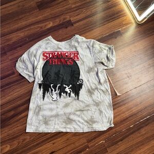 Netflix Gray Stranger Things Short Sleeve Tee
